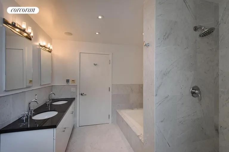 New York City Real Estate | View 345 West 13th Street, 4H | Master Bathroom | View 5