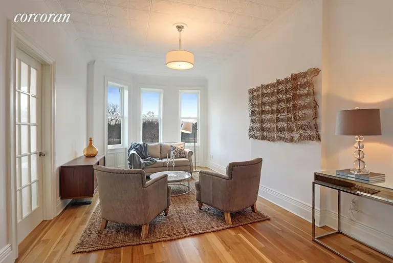 New York City Real Estate | View 160 Prospect Park West, 3 | Living Room | View 2