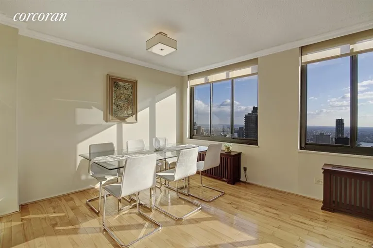 New York City Real Estate | View 115 East 87th Street, 39E | Open Dining Alcove with Views | View 3