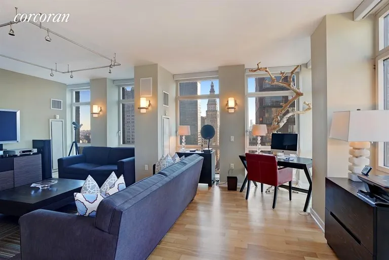 New York City Real Estate | View 11 East 29th Street, 32A | Living Room can be expanded into a den/LR | View 2