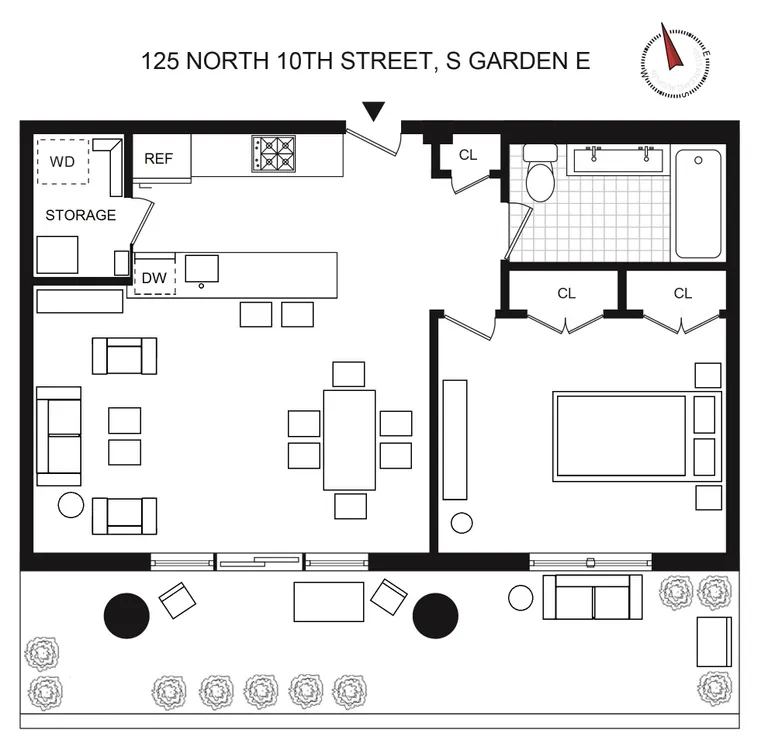 125 North 10th Street, SGARDENE | floorplan | View 8