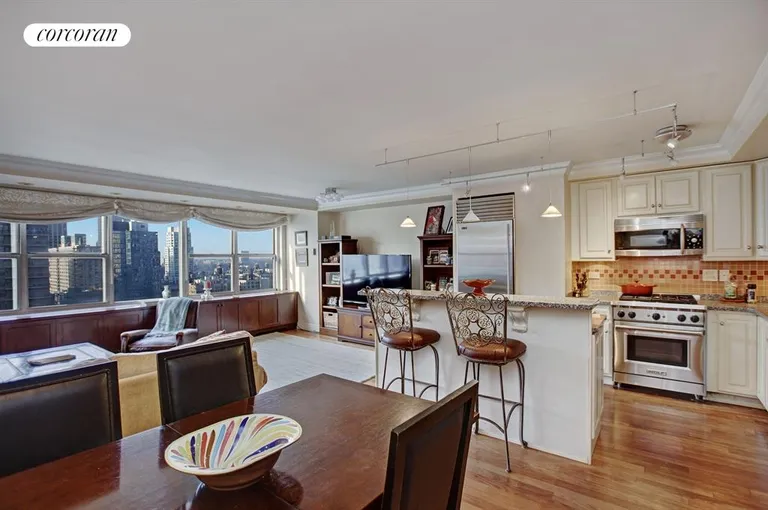 New York City Real Estate | View 155 West 68th Street, 24C | Kitchen / Dining Room | View 2