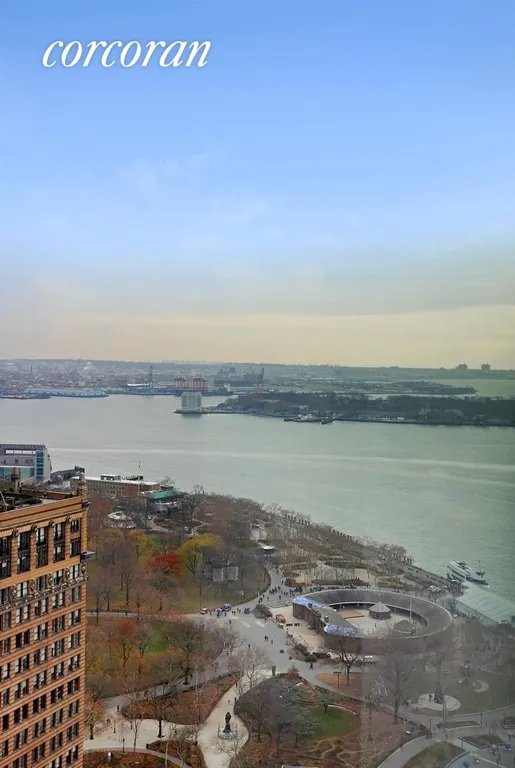 New York City Real Estate | View 30 West Street, PH1B | View Southeast of NY Harbor and Battery Park | View 21