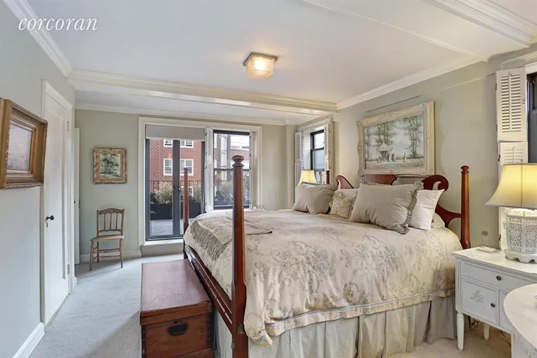 New York City Real Estate | View 230 East 73rd Street, 11D | Master Bedroom - Private Terrace | View 4