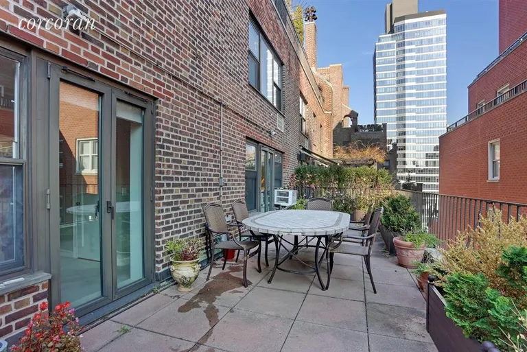 New York City Real Estate | View 230 East 73rd Street, 11D | 450+sqft wrap around Private Terrace | View 8