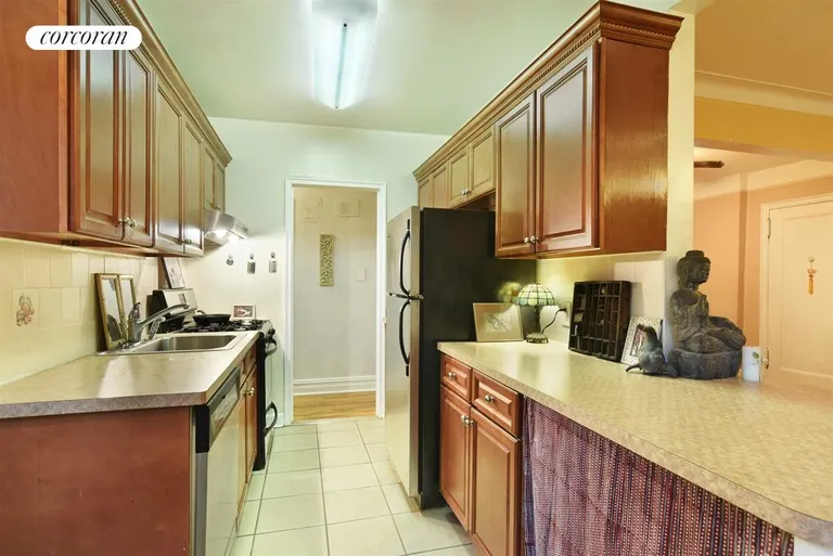 New York City Real Estate | View 1825 Foster Avenue, 1D | Kitchen off the Dining Alcove | View 4