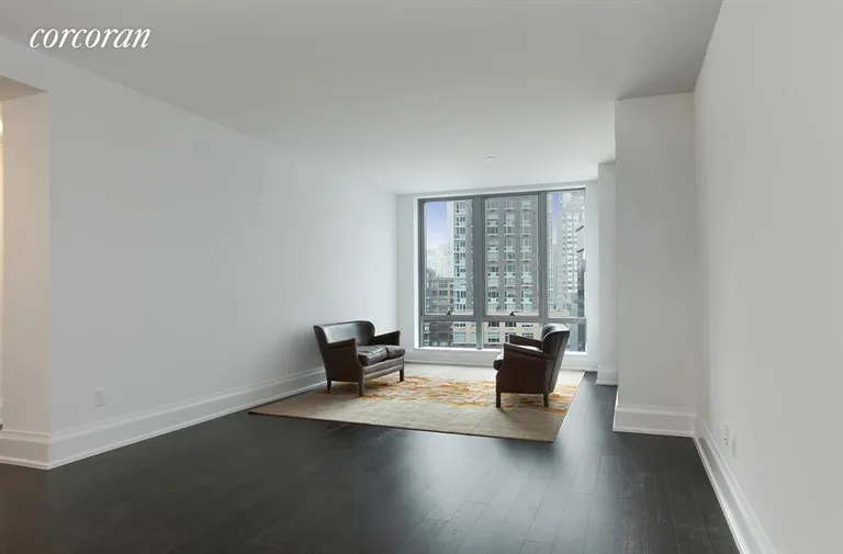 New York City Real Estate | View 50 Riverside Boulevard, 16J | Living Room | View 3