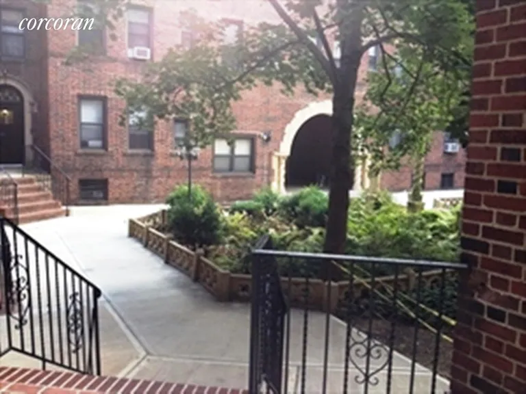New York City Real Estate | View 555 Ovington Avenue, D42 | 555 Ovington wonderful landscaped garden | View 3