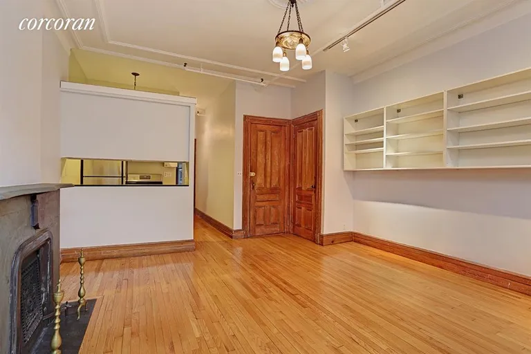 New York City Real Estate | View 362 West 46th Street, 2 | Expansive Living & Dining with Original Detail | View 4