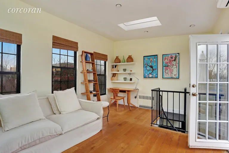 New York City Real Estate | View 118 Saint Marks Place, 3 | Upstairs 3rd Bedroom/Den/Sunroom | View 3