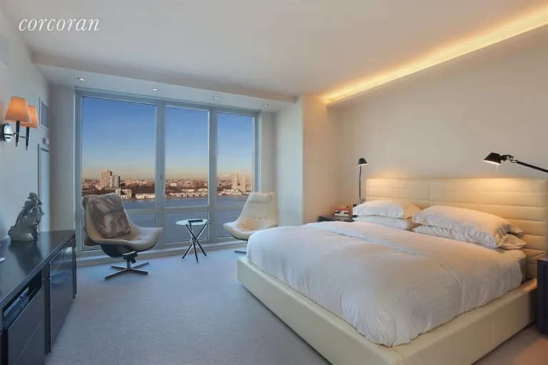 New York City Real Estate | View 60 Riverside Boulevard, 2603 | Master Bedroom | View 4