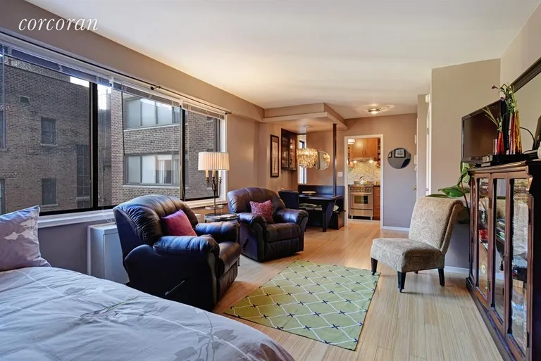 New York City Real Estate | View 201 West 21st Street, 6K | Living Room / Dining Room | View 2