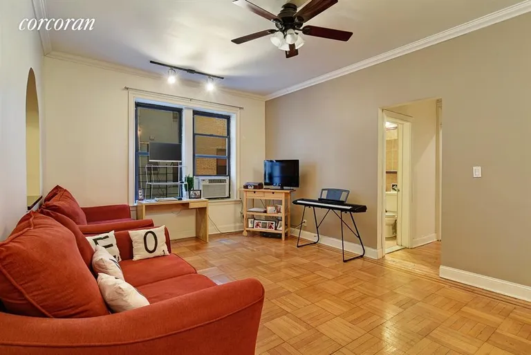 New York City Real Estate | View 225 Eastern Parkway, 3D | Extra large living room... | View 2