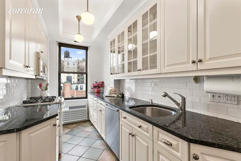 New York City Real Estate | View 129 East 82nd Street, 10C | Windowed Kitchen | View 3