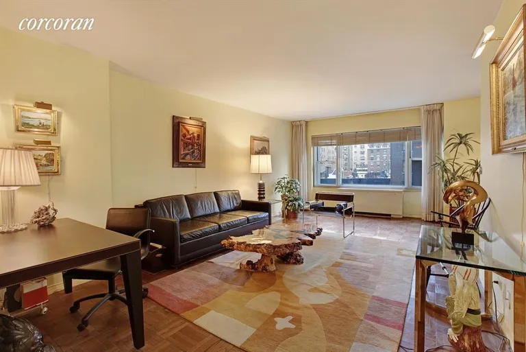 New York City Real Estate | View 118 East 60th Street, 7C | Living Room | View 2