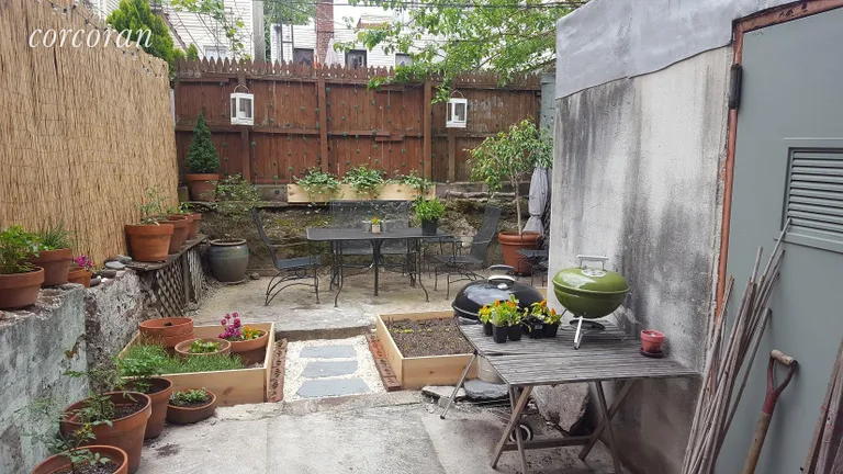 New York City Real Estate | View 106 Dupont Street | Lovely garden | View 4