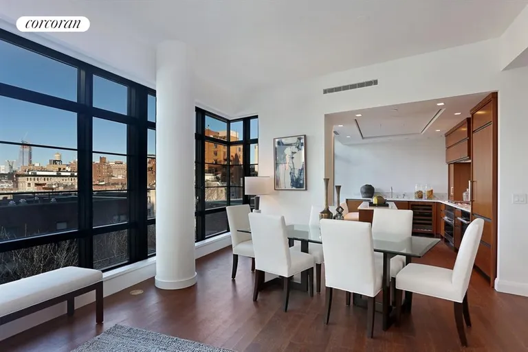 New York City Real Estate | View 150 Charles Street, 6DN | Kitchen / Dining Room | View 3