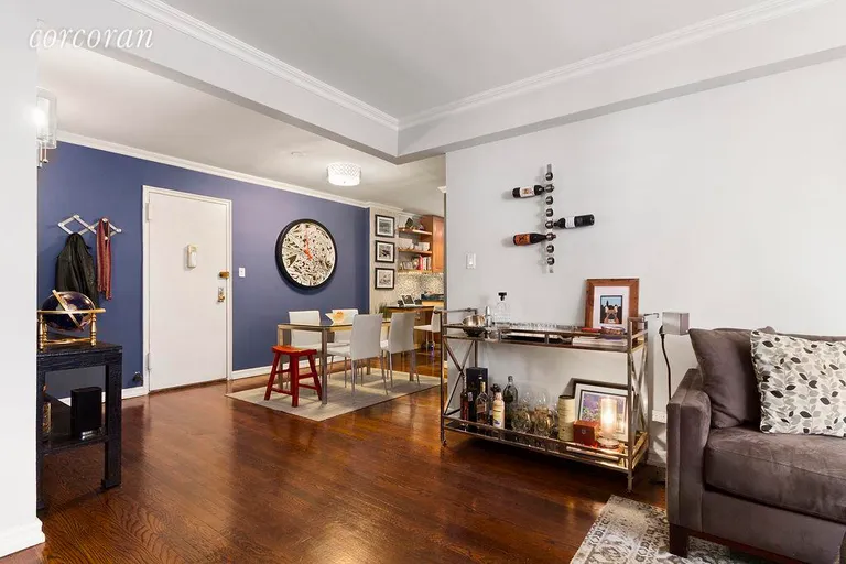 New York City Real Estate | View 30 East 9th Street, 5JJ | Reverse view toward dining area | View 2