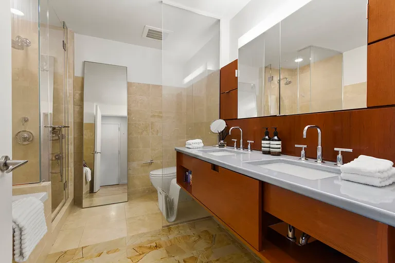 New York City Real Estate | View 2 River Terrace, 3T | 3. Master Bathroom | View 3