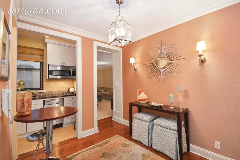 New York City Real Estate | View 29 West 65th Street, 2E | Elegant Entry and Dining Foyer | View 4
