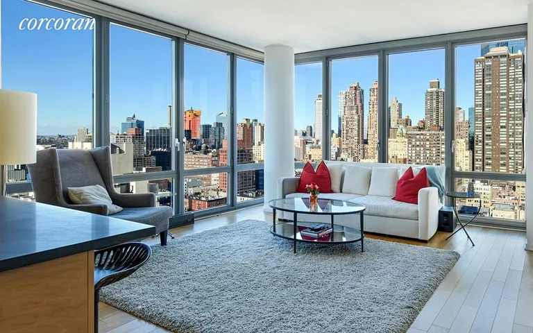 New York City Real Estate | View 310 West 52Nd Street, 22H | 2 Beds, 2 Baths | View 1