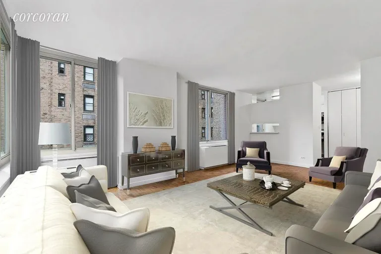 New York City Real Estate | View 145 East 48th Street, 9C | 1 Bed, 1 Bath | View 1