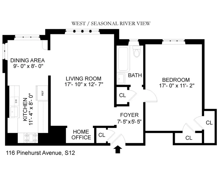 116 Pinehurst Avenue, S12 | floorplan | View 6