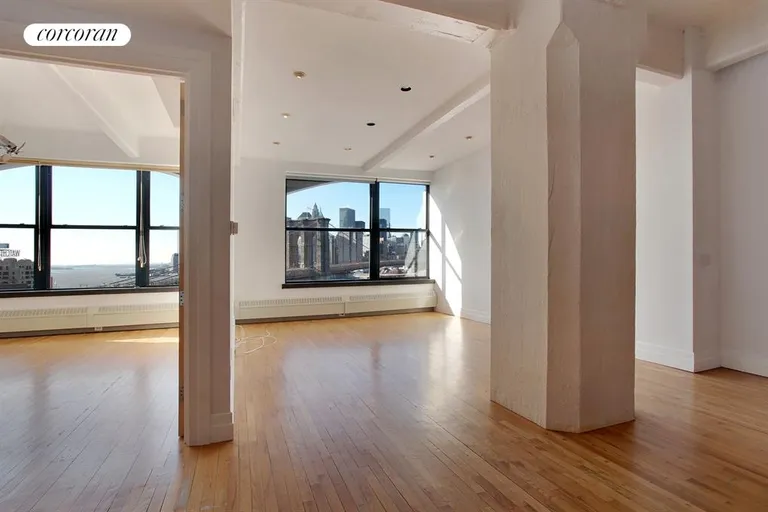 New York City Real Estate | View 1 Main Street, 11L | 1 Bed, 1 Bath | View 1