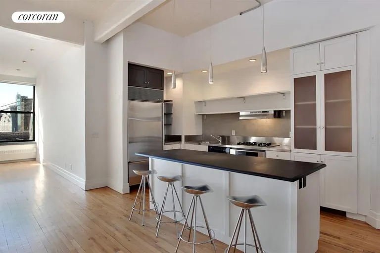 New York City Real Estate | View 1 Main Street, 11L | Kitchen | View 2