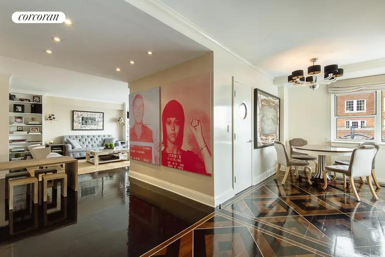 New York City Real Estate | View 40 East 78th Street, 15D | Living and Dining Room | View 2