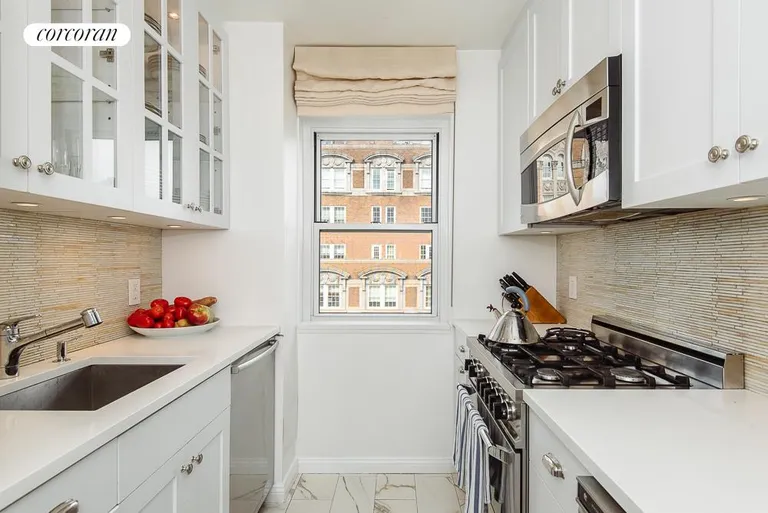 New York City Real Estate | View 40 East 78th Street, 15D | Windowed Kitchen | View 5
