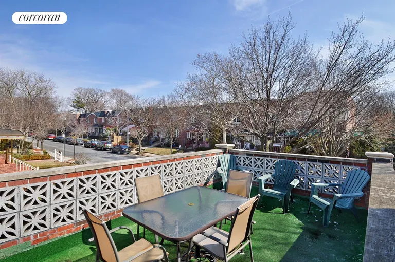New York City Real Estate | View 1177 Shore Parkway | Large Private Terrace for Outdoor Living | View 16