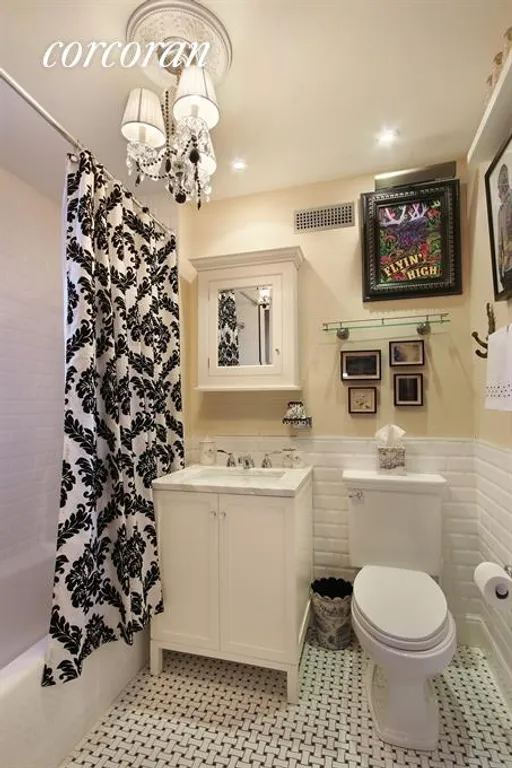 New York City Real Estate | View 27 West 72nd Street, 712 | Hall Bathroom | View 5