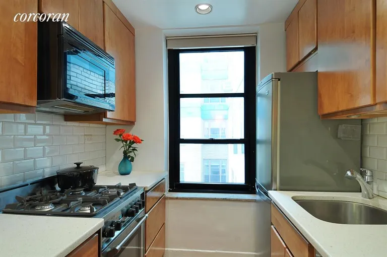 New York City Real Estate | View 235 East 22Nd Street, 13S | Windowed Kitchen | View 3