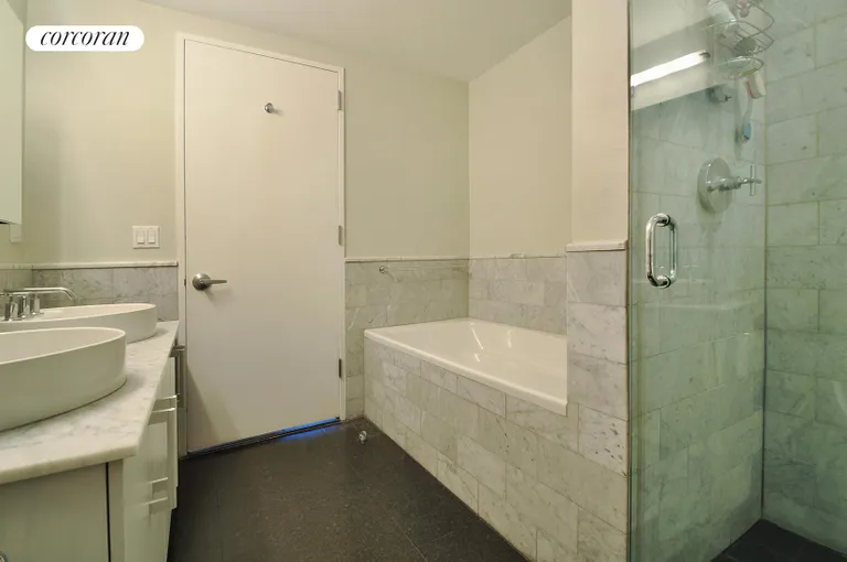 New York City Real Estate | View 199 State Street, 9C | Master Bathroom | View 9