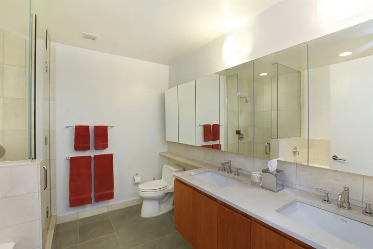 New York City Real Estate | View 255 Hudson Street, 9B | Master Bathroom | View 5