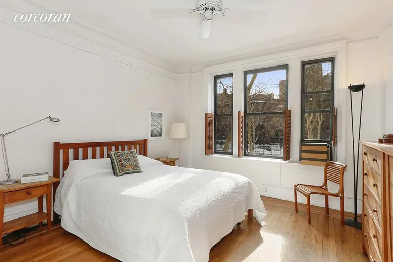 New York City Real Estate | View 160 West 95th Street, 3D | Second Bedroom - South Facing Windows  Park Views | View 5