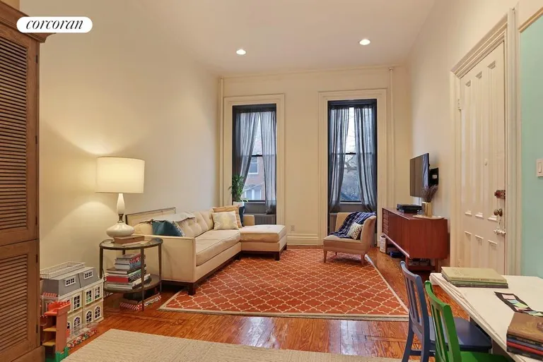 New York City Real Estate | View 274 De Graw Street | Garden Duplex Living Room | View 3