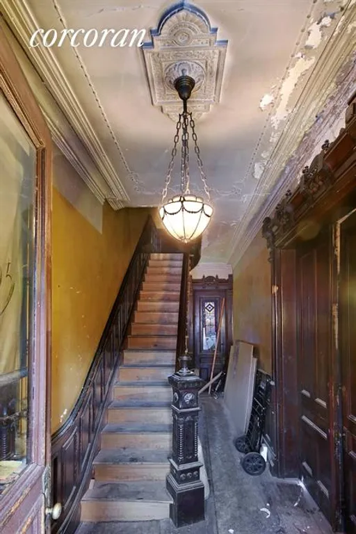 New York City Real Estate | View 595 Madison Street | Entry foyer detail | View 2