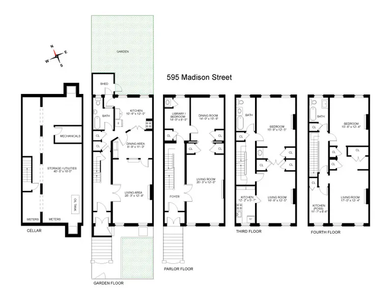 595 Madison Street | floorplan | View 8