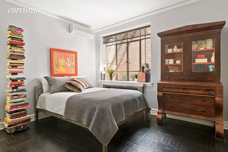 New York City Real Estate | View 250 West 24th Street, 2AW | King-sized Bedroom Area | View 2