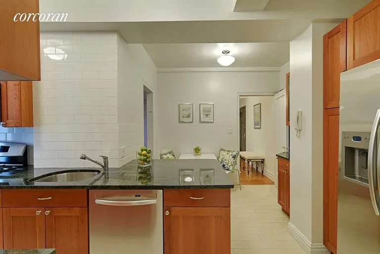 New York City Real Estate | View 135 Eastern Parkway, 6E | Cheerful eat-in kitchen... | View 7