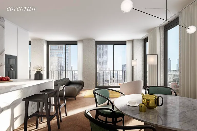 New York City Real Estate | View 16 West 40th Street, 19C | 2 Beds, 2 Baths | View 1