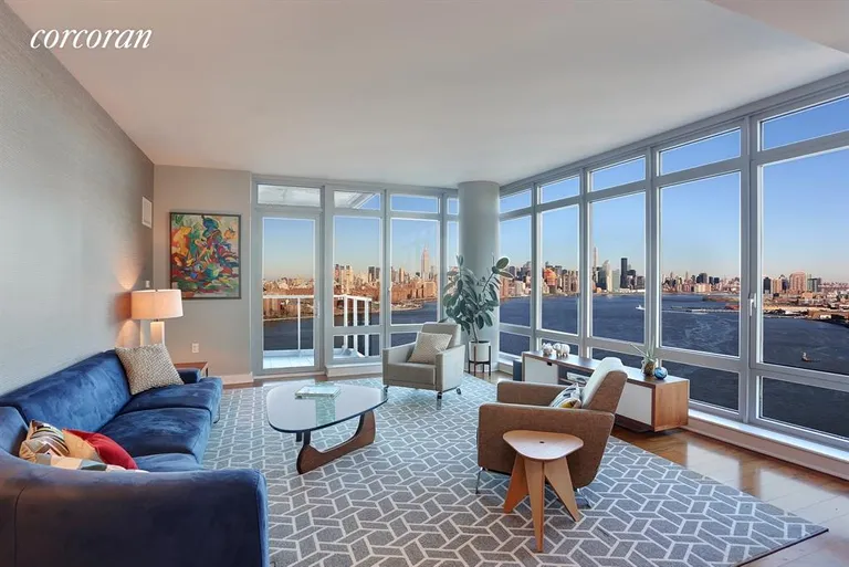 New York City Real Estate | View 2 Northside Piers, 24P | 2 Beds, 2 Baths | View 1