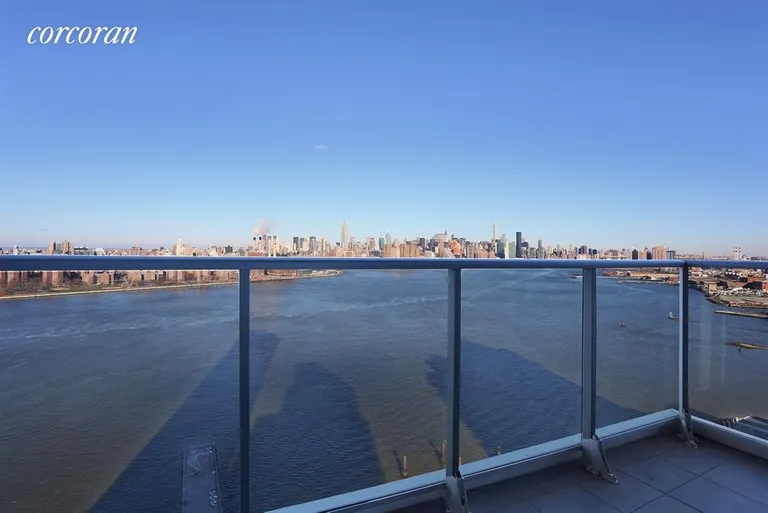 New York City Real Estate | View 2 Northside Piers, 24P | Balcony | View 6