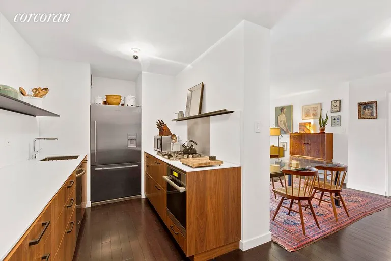 New York City Real Estate | View 2 Charlton Street, 6J | Beautifully renovated, large sleek kitchen  | View 4