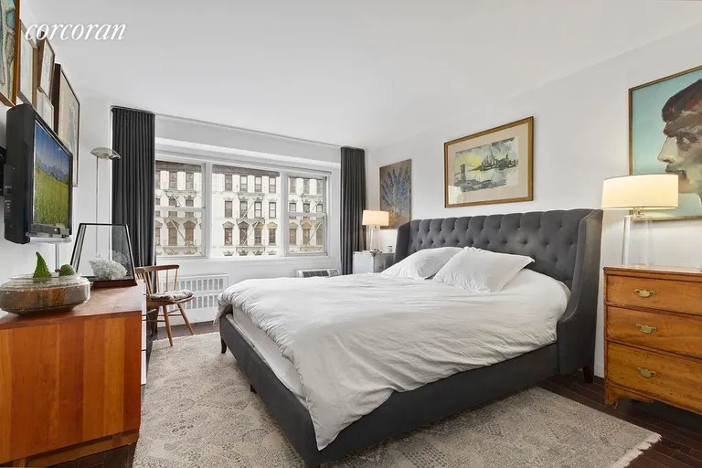 New York City Real Estate | View 2 Charlton Street, 6J | Oversized, bright master bedroom w/ walk-in closet | View 5