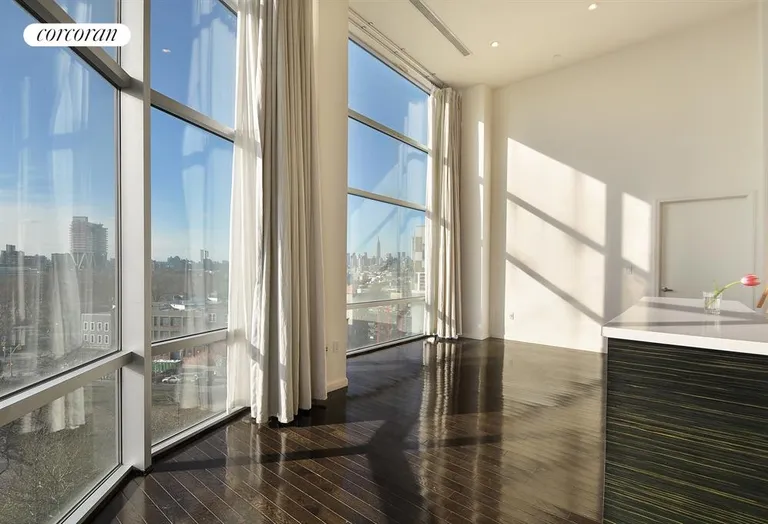 New York City Real Estate | View 524 Manhattan Avenue, 7 | Open Living Room/Dining Room | View 3