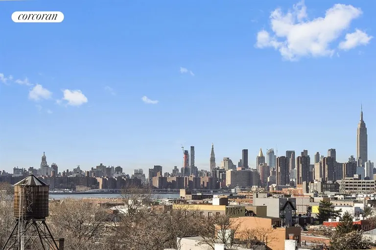 New York City Real Estate | View 524 Manhattan Avenue, 7 | Spectacular view from gigantic wrap around terrace | View 12