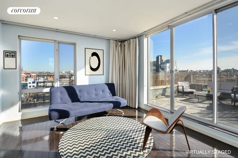 New York City Real Estate | View 524 Manhattan Avenue, 7 | Virtually staged 2nd Bedroom | View 6